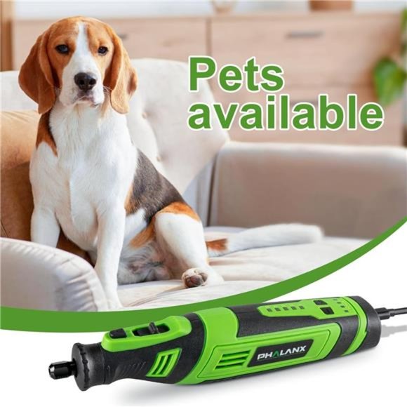 8V Cordless Rotary Tool Kit, 2.0 Ah Battery Rechargeable Rotary Tool with 73pcs - Picture 7 of 8